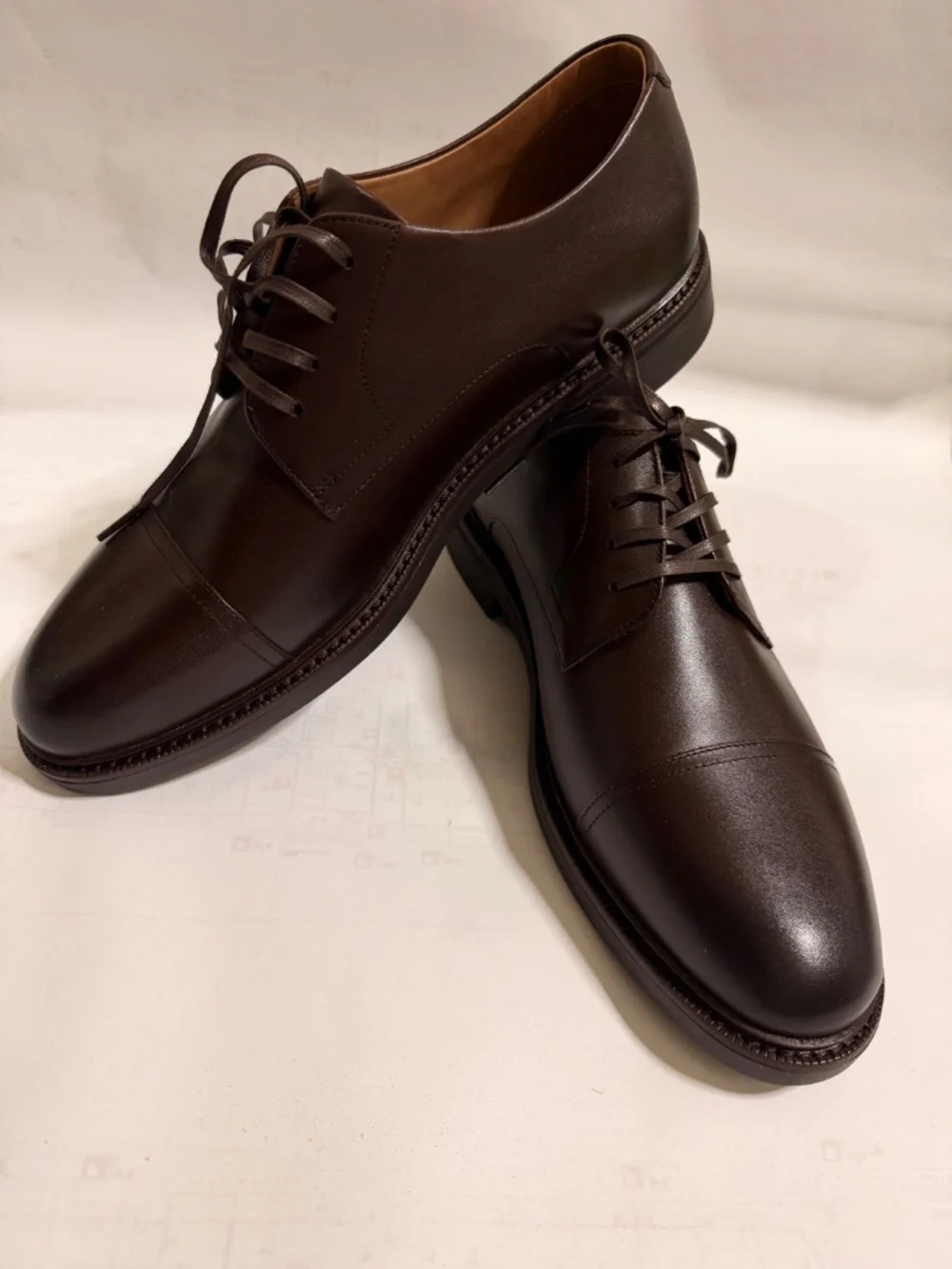 NWOT Polo Ralph Laurent Asher Cap Toe shoes